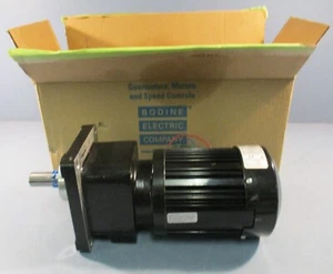 Bodine 48R6BFPP-CG Gearmotor 3/4 Hp 60hz 60:1 Gear Ratio 1" Shaft Dia - Picture 1 of 6