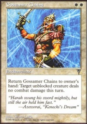 Gossamer Chains ~ Lightly Played Visions MTG Magic UltimateMTG White Card - Image 1 of 1