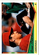 1994 Topps Rene Arocha #348 St. Louis Cardinals