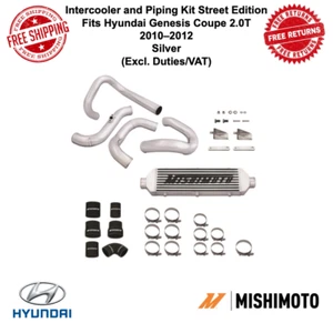 Mishimoto Aluminum Intercooler Kit Silver Fits 10-12 Hyundai Genesis Coupe 2.0T - Picture 1 of 8