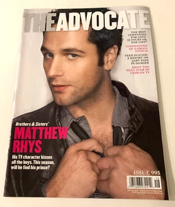 The Advocate Magazine Oct 2007 Matthew Rhys Bobby Cannavale - Picture 1 of 6
