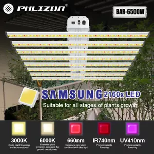 640W LED Plants Grow Light Indoor Hydroponics Growing Lamps Full Spectrum UV IR - Picture 1 of 12