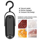 (Black)Closer Versatile Bag Closer Wireless For The Kitchen For Fishing Car