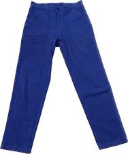 Nigel Cabourn work cargo pants Men's full length Blue cotton trousers size 34