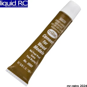 Testors 3503X Wood Cement Extra Fast 5/8oz (18ml) - Picture 1 of 2