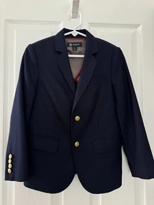 Crewcuts J. Crew Kids' Legacy Navy Blue Blazer - Sz 8 - Picture 1 of 8