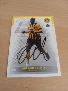 Trading Card signiert Jamie Bynoe-Gittens Borussia Dortmund NEU - Bild 1 von 1