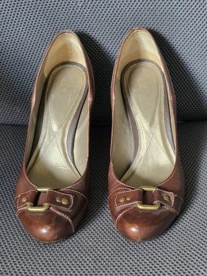 Audrey Brooke Women's Brown Heels 81/2 Medium - Image 1 of 4