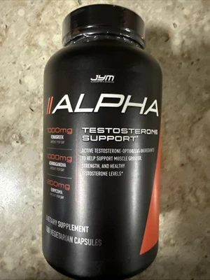 Jym Suplemento Science Alpha Jym 180 Cápsulas Exp 11/25 Foto 1 de 4