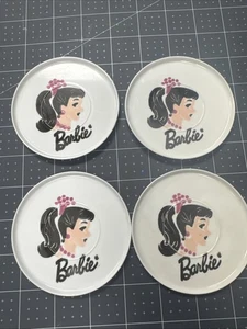 1964 Mattel Barbie Mini Plastic Plate Set Of 4** - Picture 1 of 9