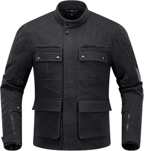 Jacke Motorrad Winddicht Gefüttert Winter Schutz Certificate Ce Abnehmbare L - Bild 1 von 6