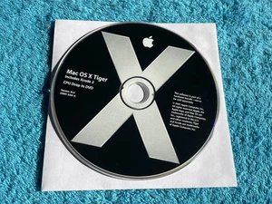 Mac OS X Tiger 10.4 CPU Drop In DVD ( require Panther 10.3 ) - Picture 1 of 1