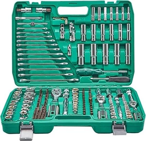 NEW Niuxiang 216 Piece Impact Socket Wrench Set Green Tool Box - Picture 1 of 3