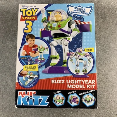 Disney Pixar Toy Story 3 Buzz Lightyear Model Kit 2009 Klip Kits Disney Pixar - Image 1 of 4