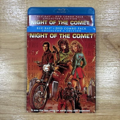 Night of the Comet - 1984 (Blu-ray Only, 2013, Region A) w Slipcover - No DVD Foto 1 de 4