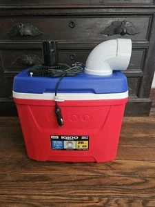 Onos 28qt Portable Air Conditioner Ice Swamp Cooler 12V Fan & 110V Wall Adapter - Picture 1 of 9