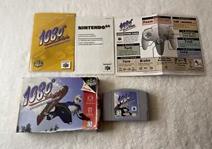 1080 Snowboarding (Nintendo 64, 1998) N64 CIB-Complete /Tested / Authentic -Good - Picture 1 of 15