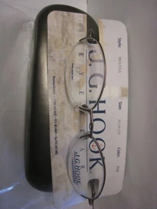 JG HOOK EYEGLASS FRAMES Style MELISSA  in PINK   Sz. 51-19-135   Free  CASE - Picture 1 of 6