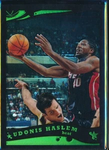 2005-2006 Topps Chrome Black Refractor 064/399 Udonis Haslem #66 Miami Heat Rare - Picture 1 of 2