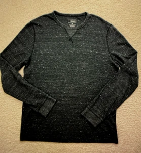 SONOMA Herren XL grau weiß gesprenkelter Pullover Langarm Thermohemd gebraucht, in einwandfreiem Zustand - Bild 1 von 14