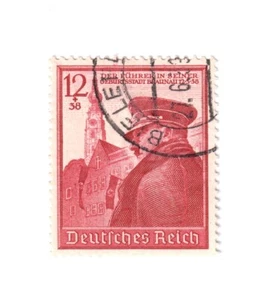Briefmarke Deutsches Reich 1939 50. Geburtstag von A. Hittler - Bild 1 von 1