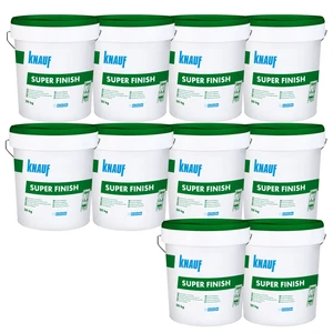 10 x KNAUF Super Finish Sheetrock Fertigspachtel Fugenspachtel Trockenbau 20kg - Bild 1 von 1