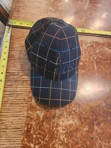 Etnies black baseball hat cap Flex Fit size Large to XL #S14 - Picture 1 of 3
