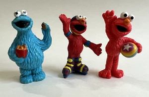 Sesamstraße Elmo Figur Plätzchen Muppets, 3er Set Spielzeug, Tortenaufleger, - Bild 1 von 5