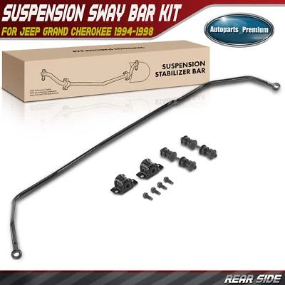 Barra estabilizadora de suspensión trasera con kit de buje para Jeep Grand Cherokee 1994-1998 16 mm Foto 1 de 4