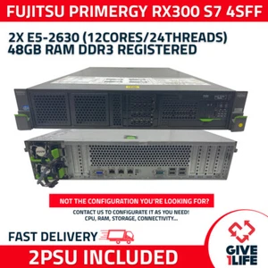 Servidor Rack FUJITSU RX300 S7 4SFF 2XE5-2630 + 48GB + D2616-A22+ 2PSU - Bild 1 von 13