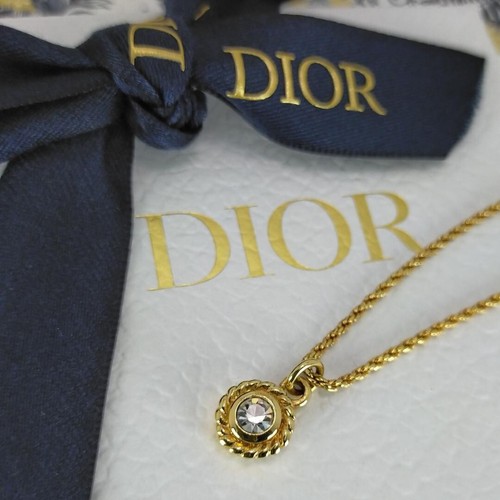 Ciondolo Christian Dior Circle 1P Oro Gioielli Accessori Autentica Donna