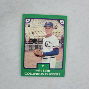 1984 Columbus Clippers TCMA #19 Kelly Scott