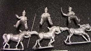 (WM) 28mm Front Rank Chasseur Command con caballos - Imagen 1 de 2