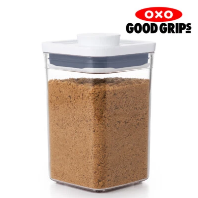 Contenedor corto cuadrado pequeño OXO Good Grips Pop 2.0 | 1000 ml / 1 L Foto 1 de 4
