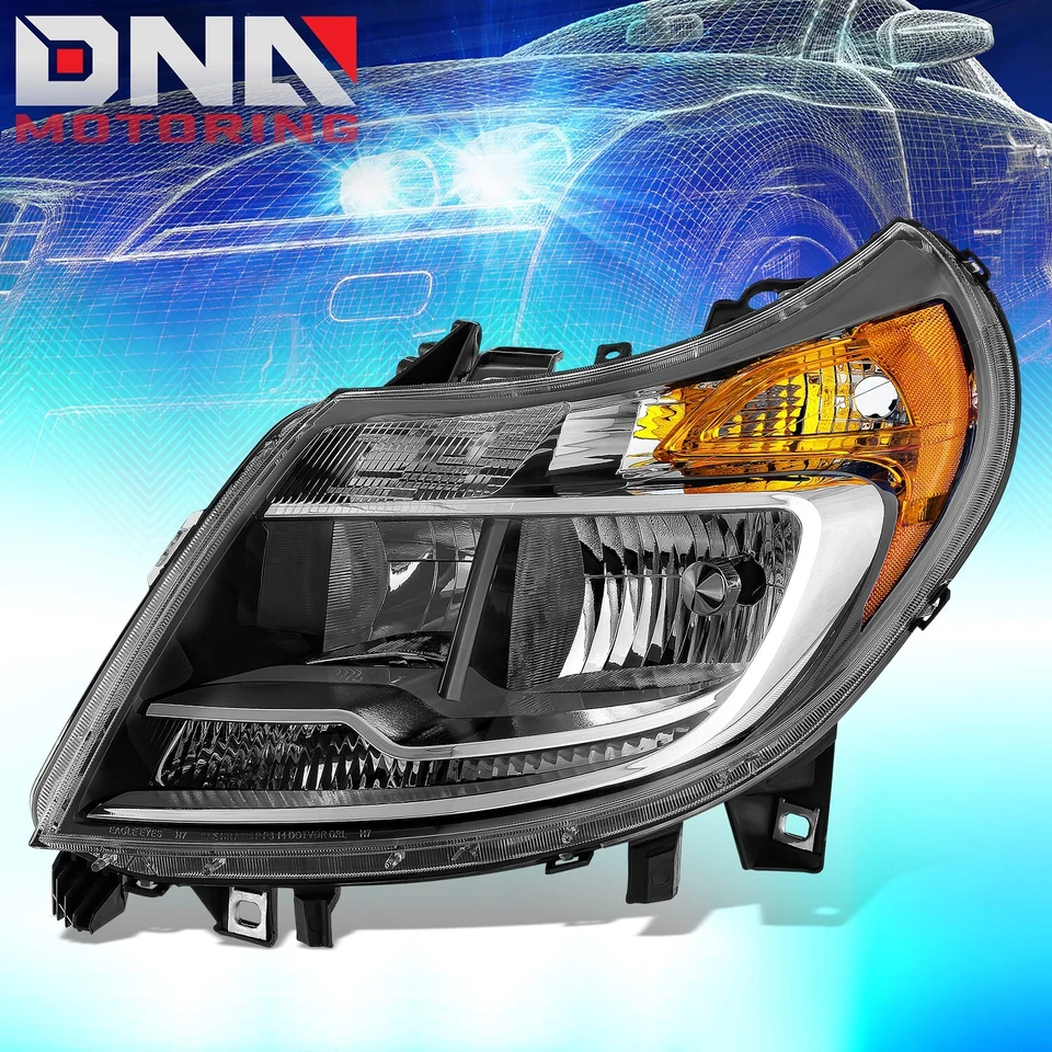 Faro faro lado izquierdo para Ram Promaster 1500 2500 3500 2014-2022 Foto 1 de 4