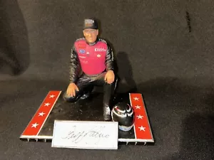 GEOFF BODINE NASCAR SPORTS IMPRESSION FIGUR signiert Figur Statue Vintage - Bild 1 von 7