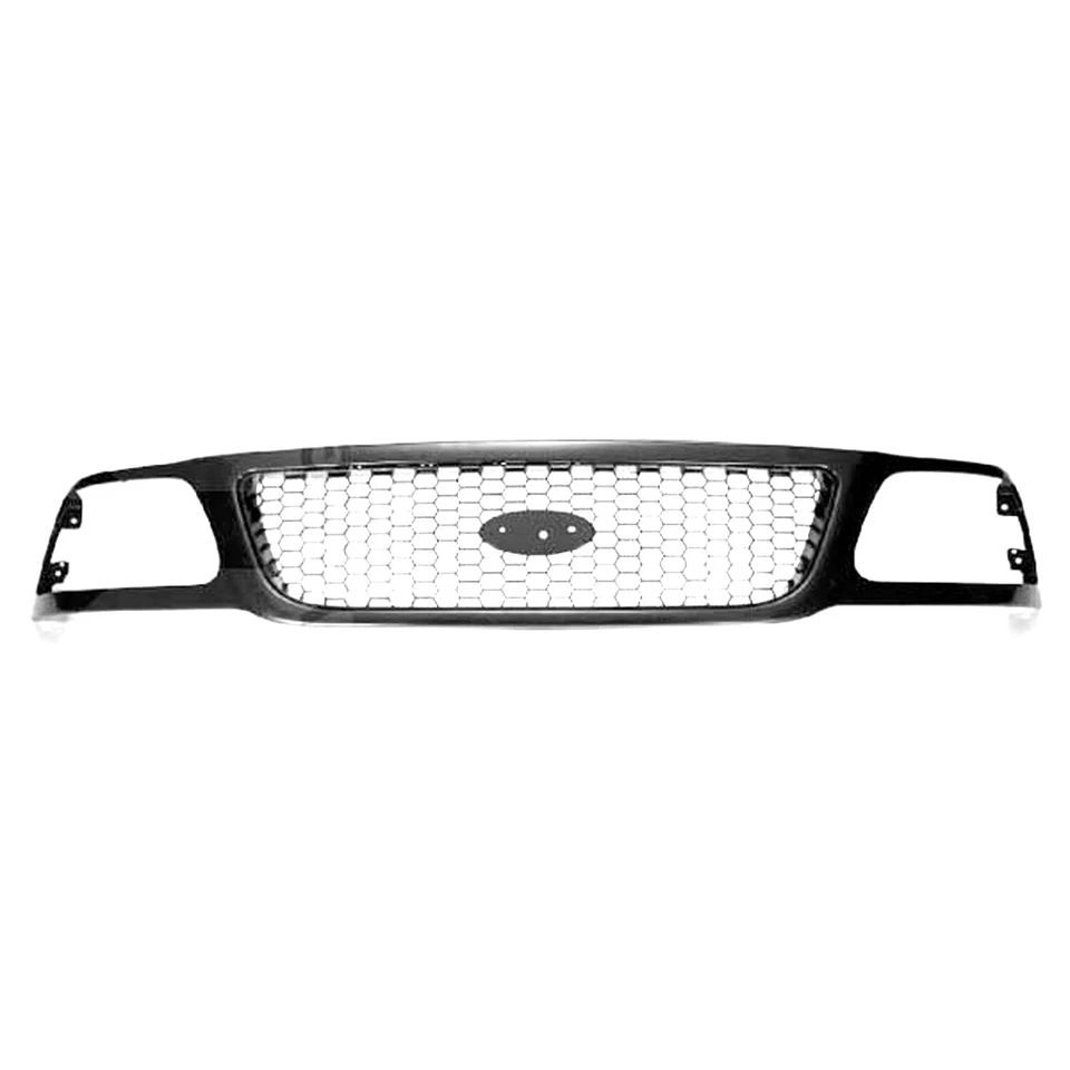 For F-150 99-04/F-250 99-99 GRILLE, Cross Bar, Black Shell, w/Silver Insert, - Image 1 of 1