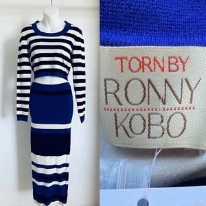 Torn By Ronny Kobo Skirt And Top Set NEW S/M - Picture 1 of 17