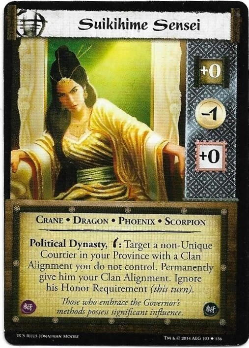 L5R: *SUIKIHIME SENSEI* - The Coming Storm - Legend of the Five Rings CCG - Image 1 of 1