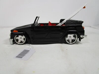 JADA 1/24 V-DUBS BLACK 1973 VOLKSWAGEN THING NICE *ISSUE* VERY COOL - Image 1 of 4