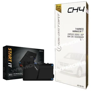 FT-DC3-LC Remote Start 3X LOCK Select Chrysler TipStart Models 2008 & UP THR-CH4 - Picture 1 of 2