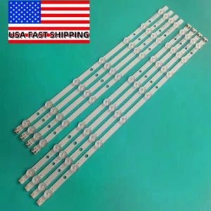 8Pcs LED strip For Samsung UN50H6203 UN50H5203 UN50J5000 BN96-28770A BN96-28771A - Picture 1 of 9