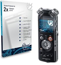 Bruni 2x Protective Film for Olympus LS-10 Screen Protector Screen Protection