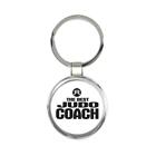 Gift Keychain : The Best Judo Coach Sports Trainer Martial Arts