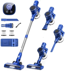 Cordless Vacuum Cleaner, 35Kpa Vacuum Cleaners for Home, Lightweight,LED Display - Picture 1 of 10