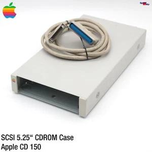 5.25" Apple Cd 150 SCSI Case 50-Pin Centronics 50-Pole Hd Apple Cd Cdrom Dvdrom - Picture 1 of 4
