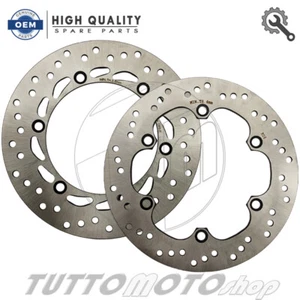 Disco freno anteriore + disco posteriore HONDA SH 300 i Abs 2007 2008 2009 2010 - Foto 1 di 4