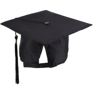Adult Bachelor Graduation Caps with Tassels for Graduation Ceremony Party - Picture 1 of 12
