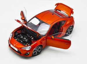 1/18 Scale GT86 86 GT Racing Car Orange Diecast Car Model Toy Collection - Picture 1 of 8