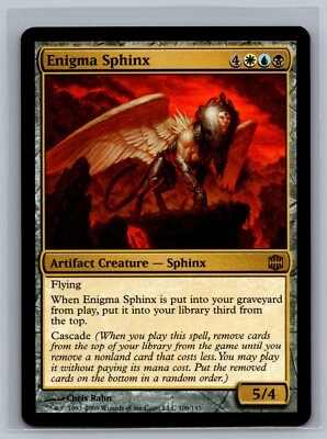 Magic The Gathering Alara Reborn Enigma Sphinx #106/145 MTG TCG CCG - Image 1 of 2